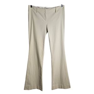 The Limited Drew Fit Shimmer Pinstripe Y2k Low Rise Flare Pants Retro 8